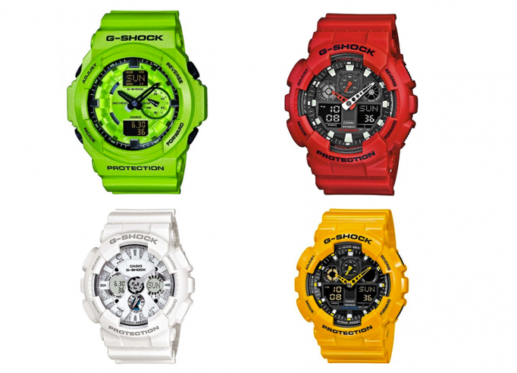 Reloj g best sale shock de colores